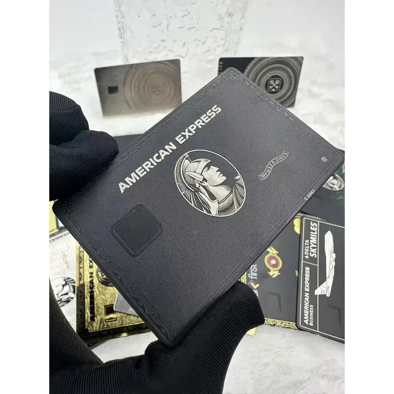 custom.Custom Metal Card High Club Card Custom American Black Card Centurion Card Short Video Prop Card Convex code