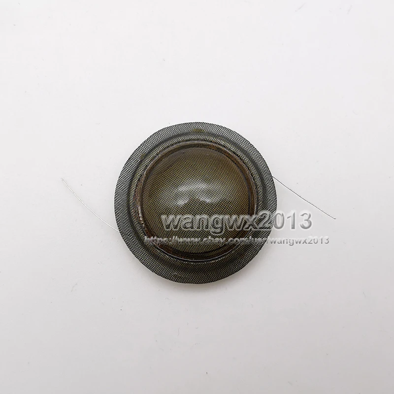 2pcs 25.9mm 트위터 보이스 코일 혼 스피커 트레블 반투명 사운드 필름 다이어프램 드라이브 헤드 수리 부품