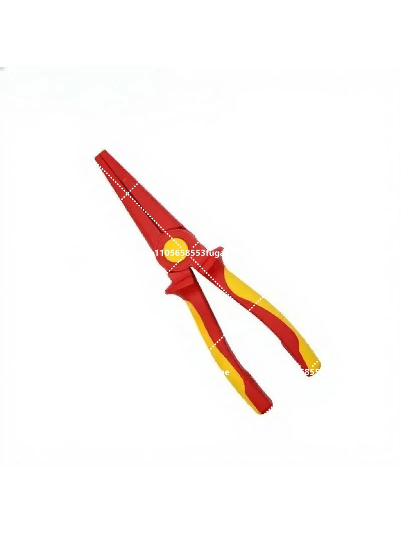 Insulated Plastic Pointed Nose Pliers, All Plastic Electrical Pliers for Safe Wiring Work