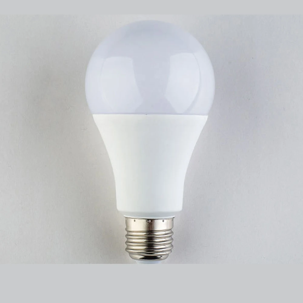 LED Plastic-Aluminum Bulb A60, 5W Super Bright Household E27 Screw Base, CCT Selectable (Cool White / Warm White / Neutral White