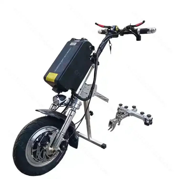Disabled Car Electric Tractor Disabled Wheelchair Modified Front Drive Wheelchair Traction  Front Quick Dismantling and Folding