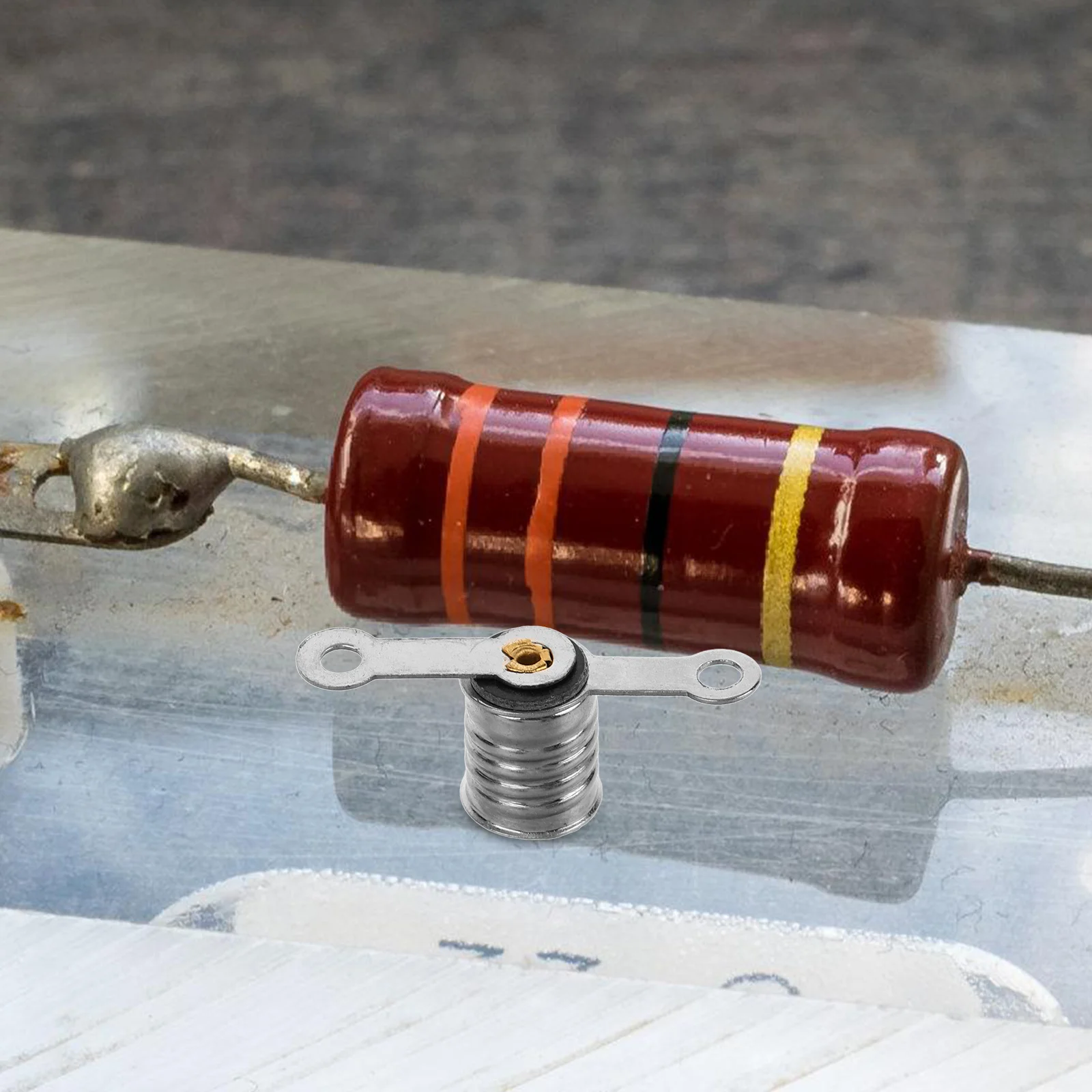 6 pezzi piccoli portalampade portalampada a vite facile da installare esperimento di fisica portalampada da laboratorio portalampada