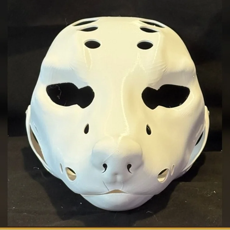 Fursuit Head Base Kemono Realistic Dog or Wolf Beast Skull Furry DIY Head Embryo PETG Wearable Custom Cosplay Anime Accessories