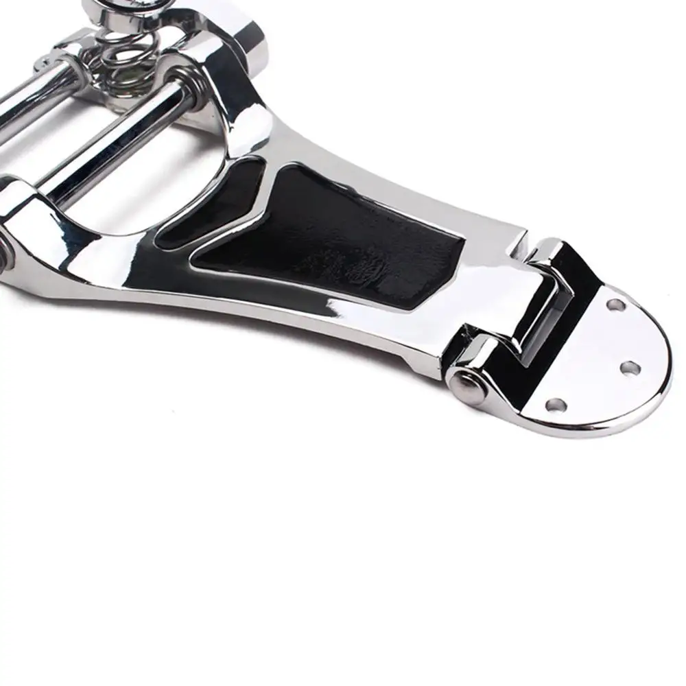 Guitar Tremolo Vibrato Bridge Tailpiece Archtop Compatible with Jazz Les Paul LP Style Hollow Body Electric Guitar Chrome