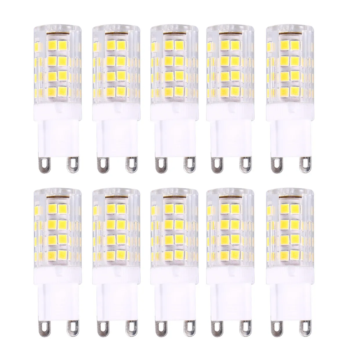 G9 LED Bulb Warm White Light 5W Energy Efficient 360 Degree Omnidirectional Beam Ideal for Home Lighting Kitchen Bedroom