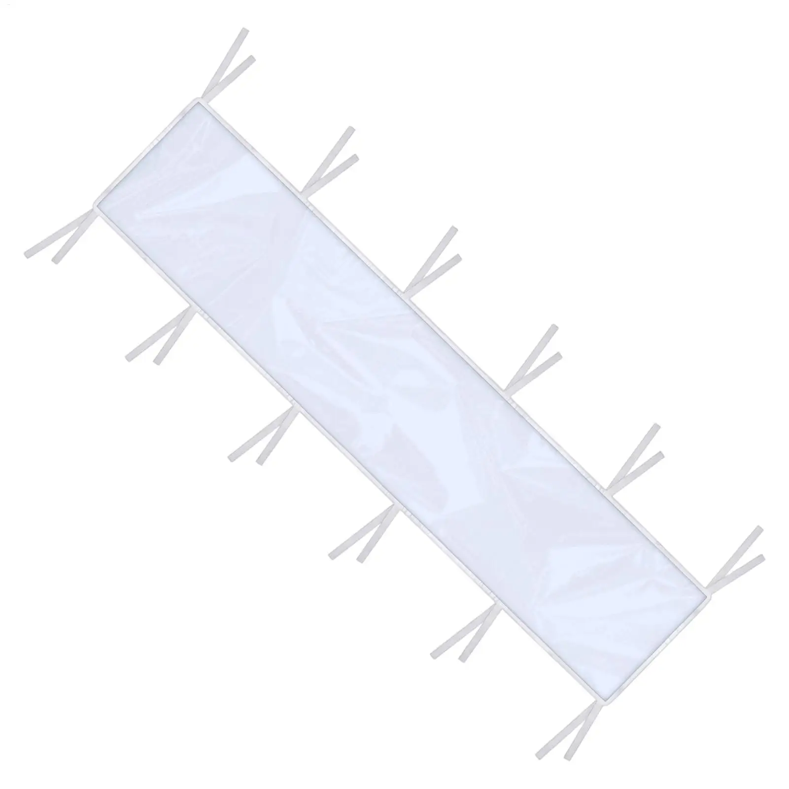 Rain Gutter for Canopy Tent Detachable Transparent Prevent water accumulation Tent Connection Replacement Part for Beach park