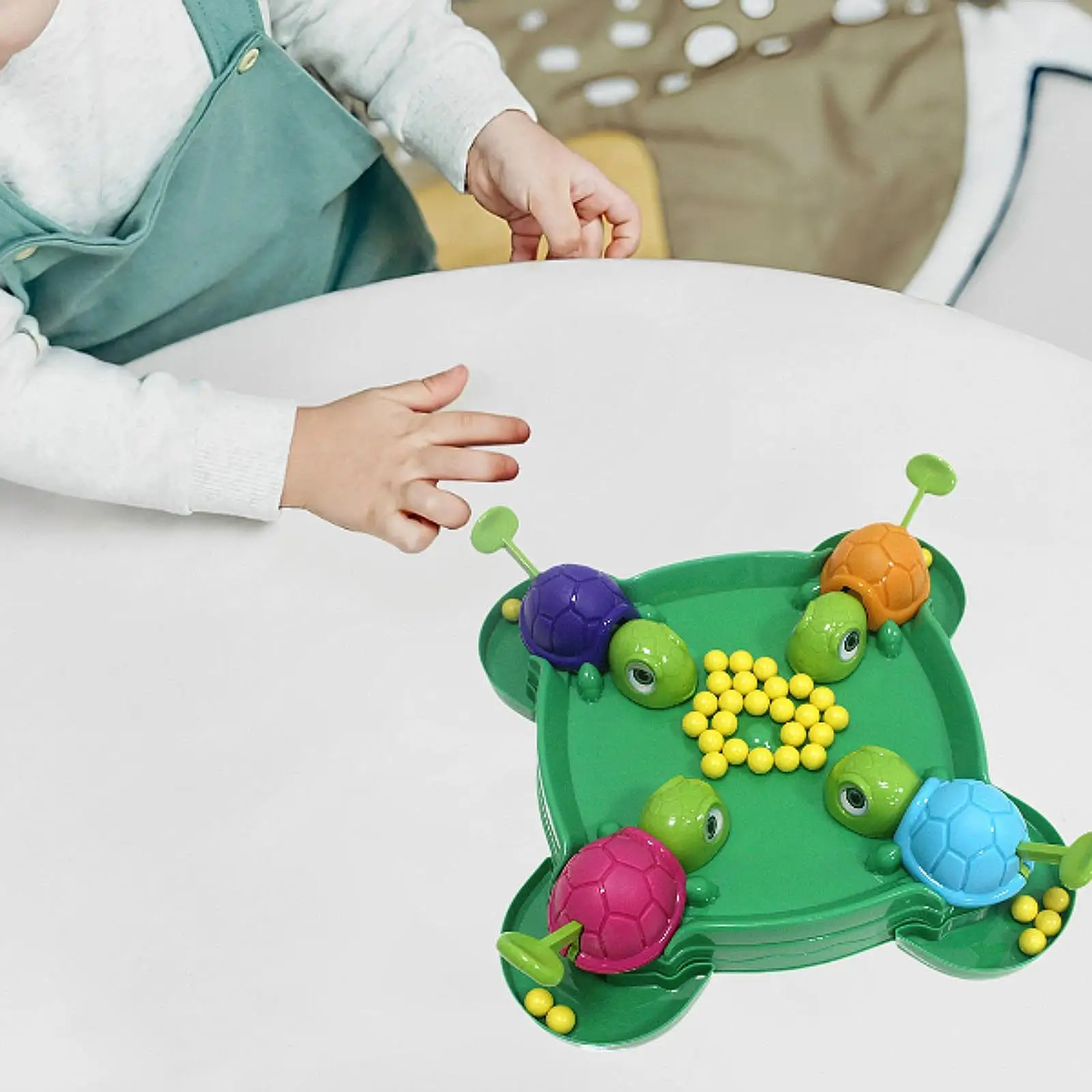 Turtle Board Games Pea Eating Table Game Kids Educational Interactive Learning Sensory Toy Party Games Children Birthday Gifts