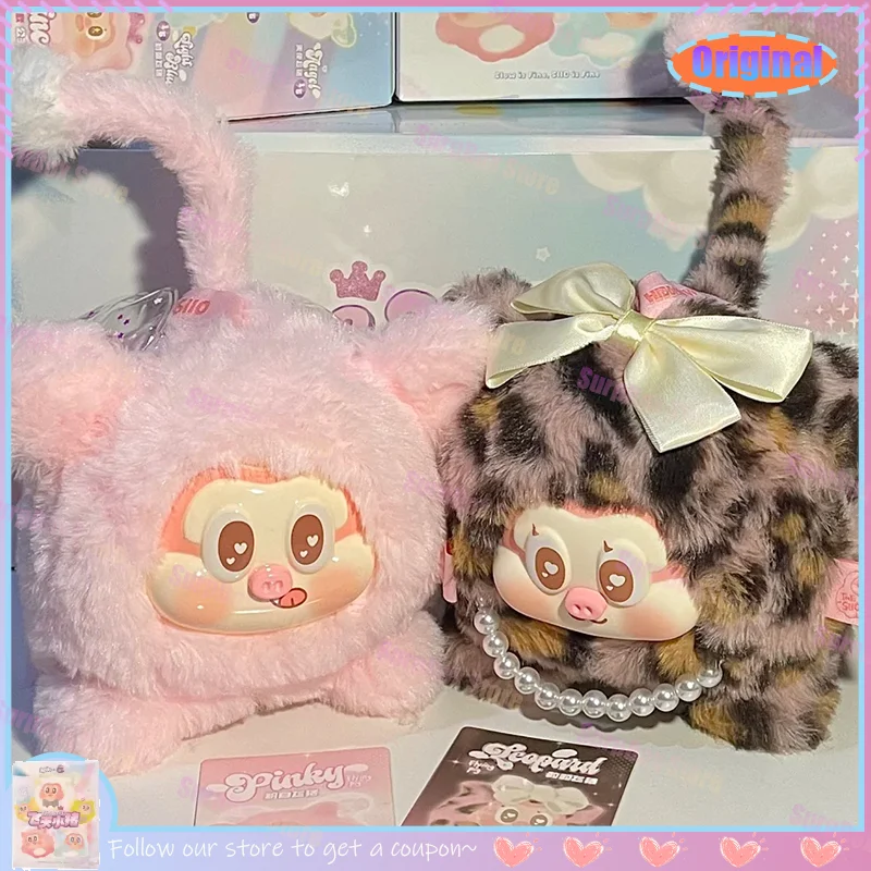 

Оригинальная серия THE SLLO Flying Pig, слепая коробка Kawaii Mystery Box, настольное украшение, виниловая кукла, милая кукла, игрушки, подарки для детей