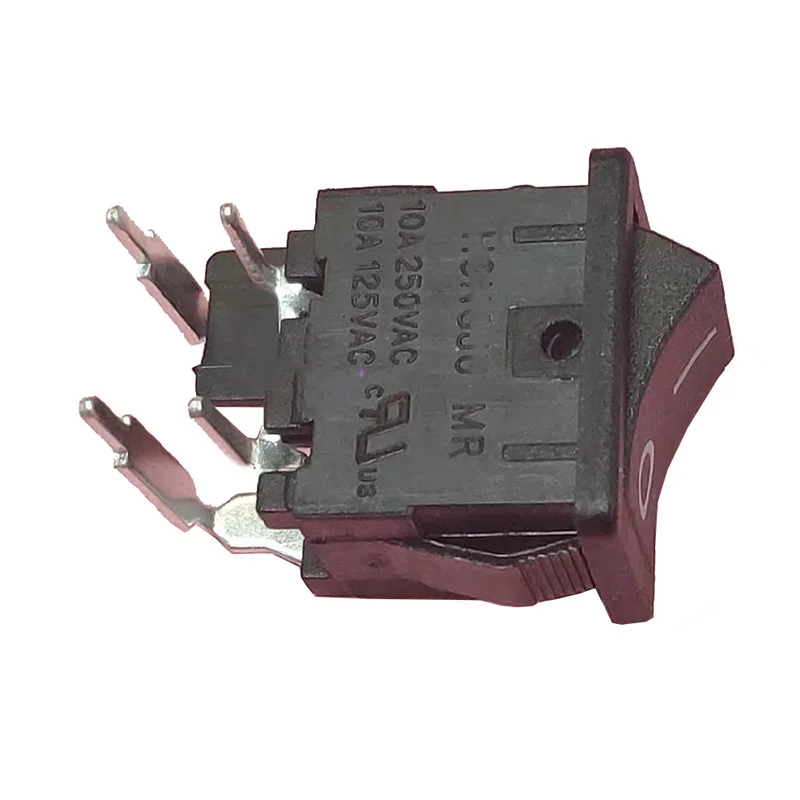 MR-6 Taiwan imported  ship warping switch 4 pin 2 speed bending Angle 10A high current power switch 15x21mm 13*19mm