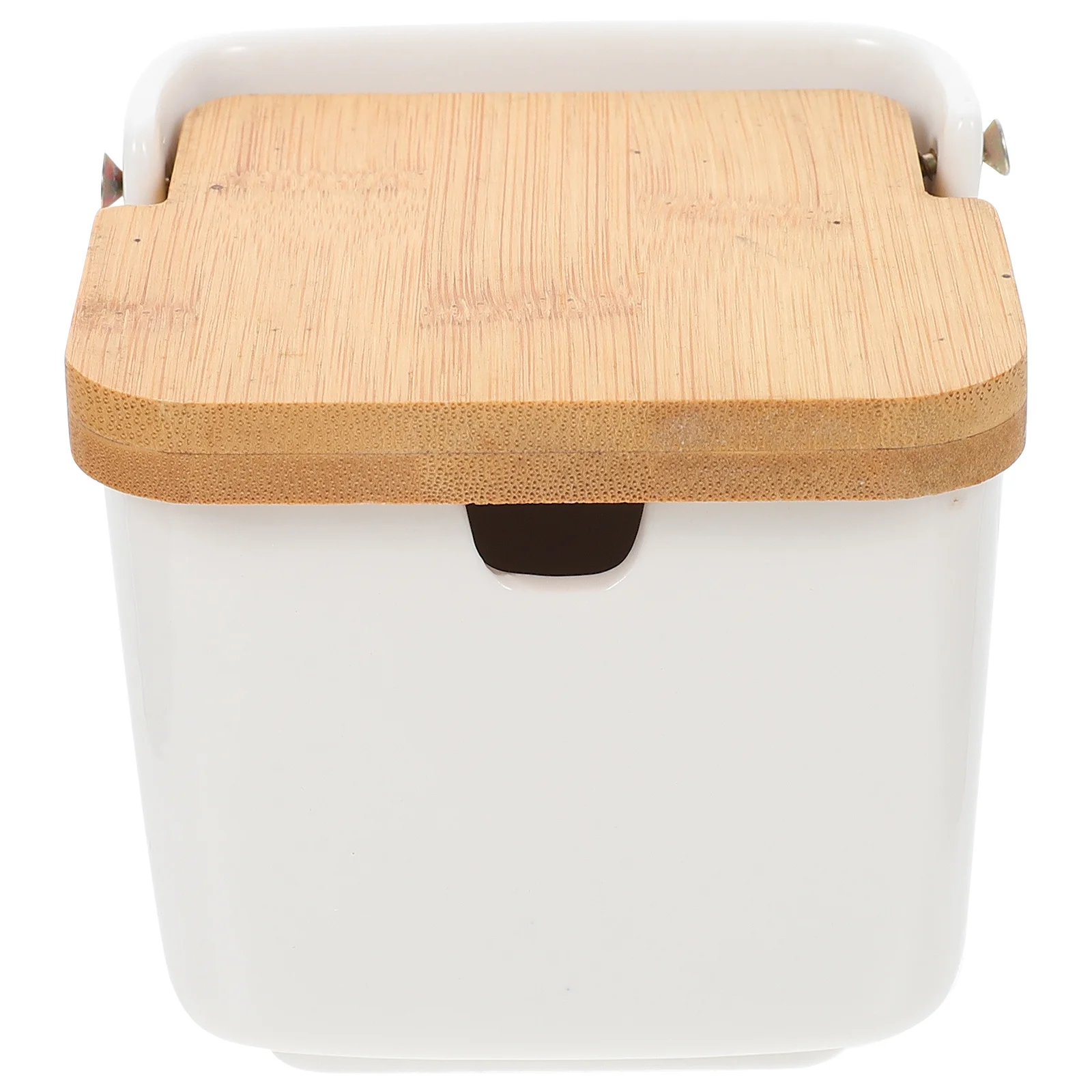 

Ceramic Seasoning Container Large Capacity Salt Sugar Pepper Storage Jar Kitchen Organizers