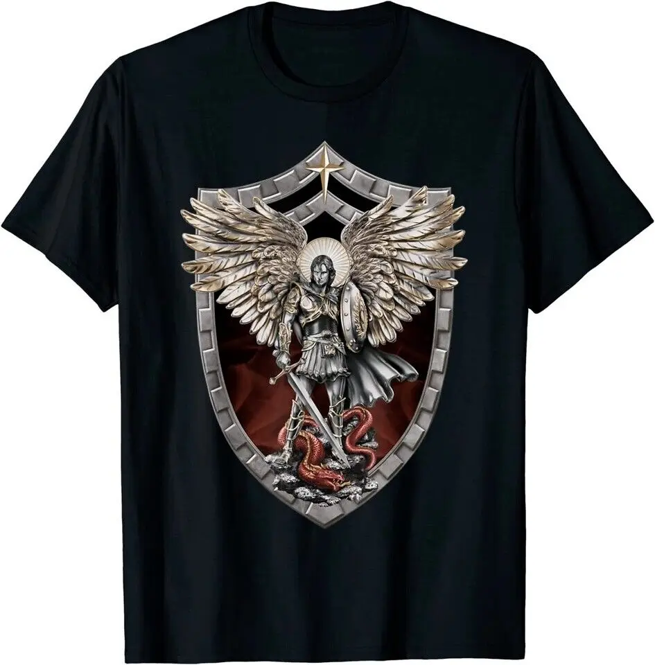 Saint Michael the Archangel Prayer Catholic Traditional T-Shirt