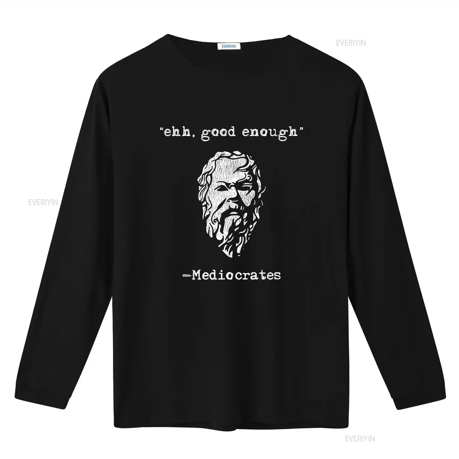 Mediocrates eh Good Enough Sarcasm Vintage T Shirt S 5XL Fast Shipping vintage Washed Soft homme Slightly Stretched