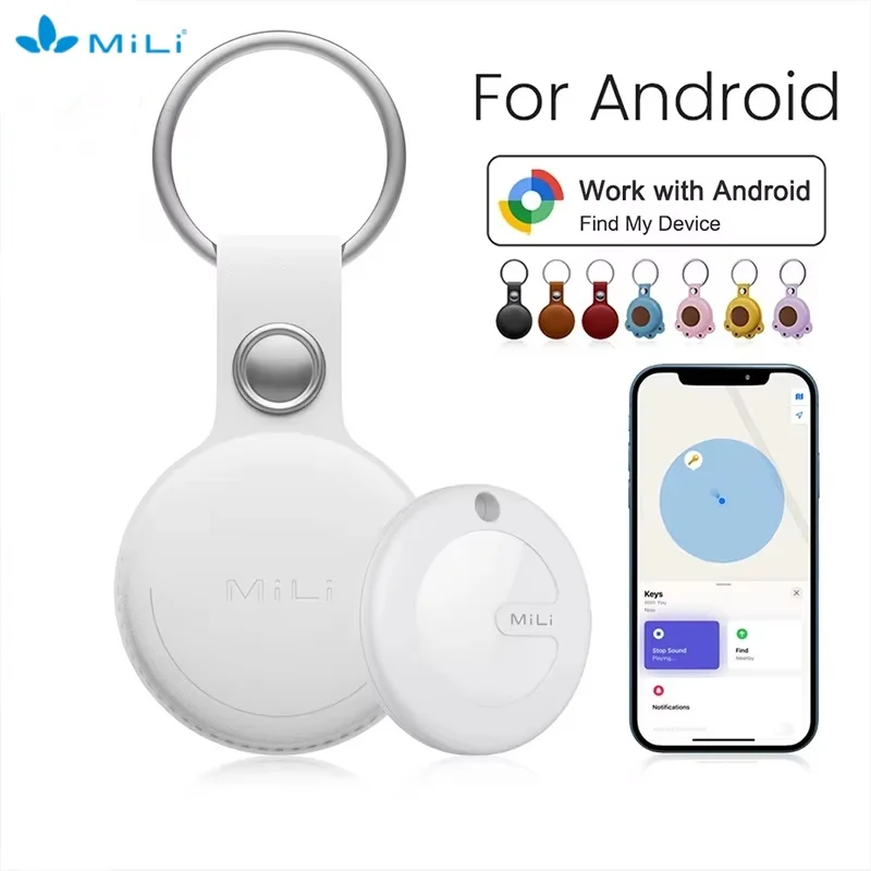 Mini Smart Bluetooth Tracker Draagbare Mitag Smart Bluetooth Locator Google Vind mijn apparaat voor Android Anti-verloren item Key Finder