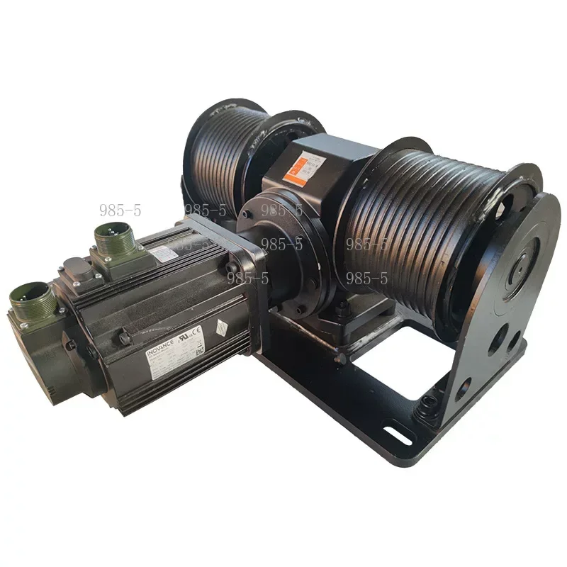 Industrial Lifting Winch PLC VFD Auto Rope Arranging Servo Double Rope Synchronous Electric Winch