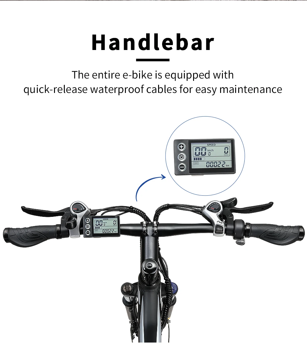 Halo Knight H02 Elektrofahrrad E-Bike 48V 16Ah Akku 29*2,1-Zoll-Reifen 50km/h Höchstgeschwindigkeit 60km Maximale Reichweite – Detail 2