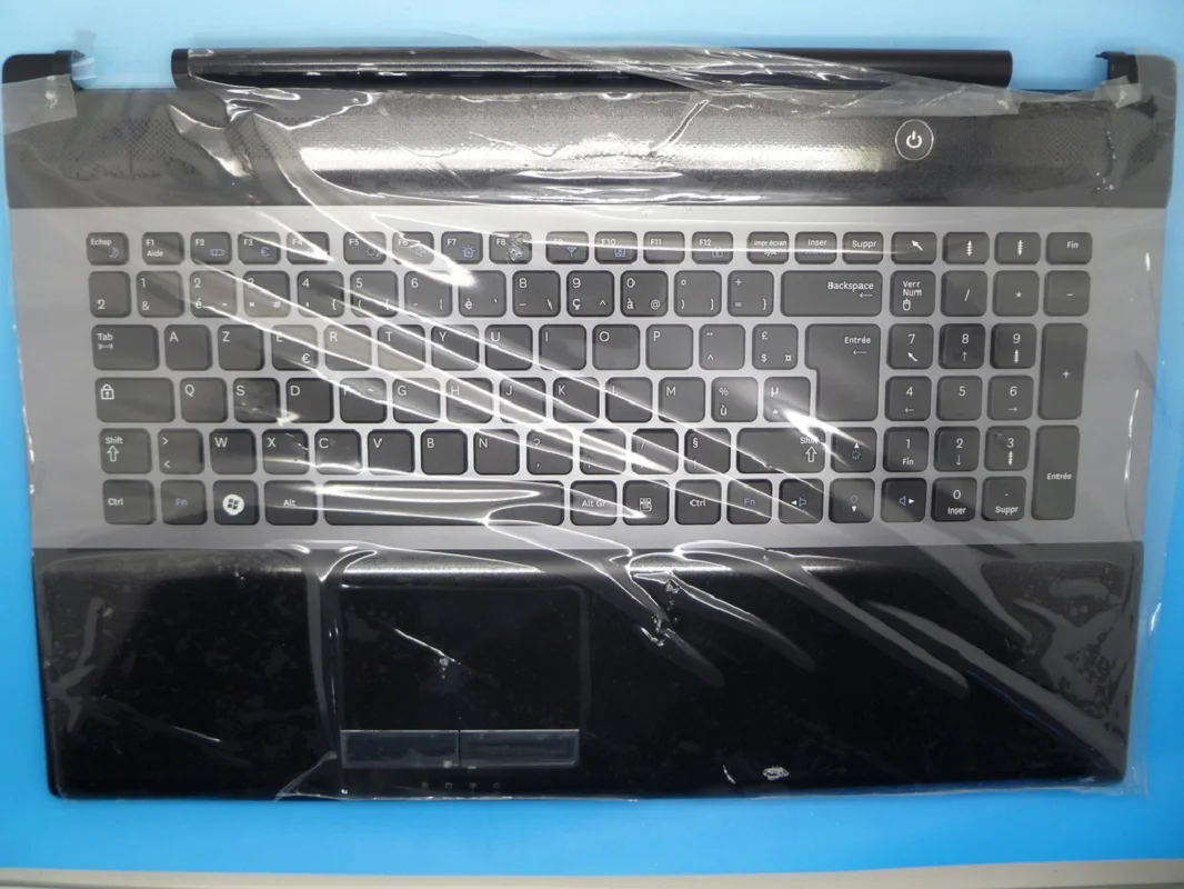 Laptop PalmRest&keyboard For Samsung RC730 NP-RC730 Belgium BE France FR BA75-03204B Upper Case With Touchpad Black New