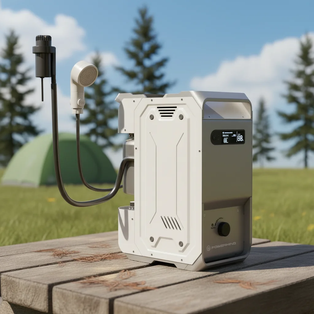 Outdoor Camping Hot Water Shower - Przenośny podgrzewacz wody na gaz LPG