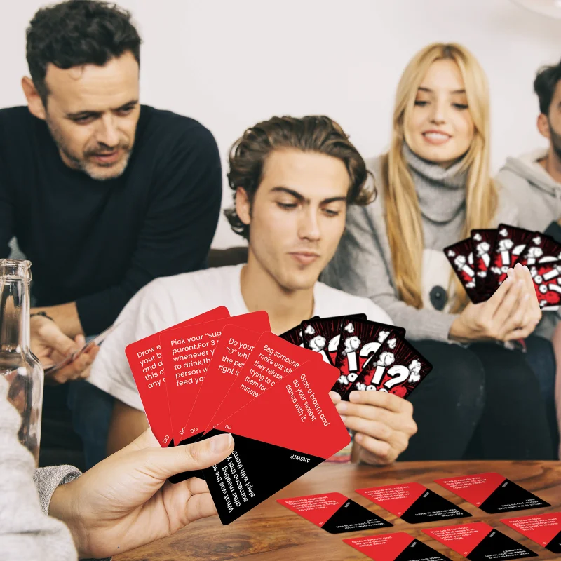 Party Games Questions For Adults - Karty do gier planszowych na imprezy,