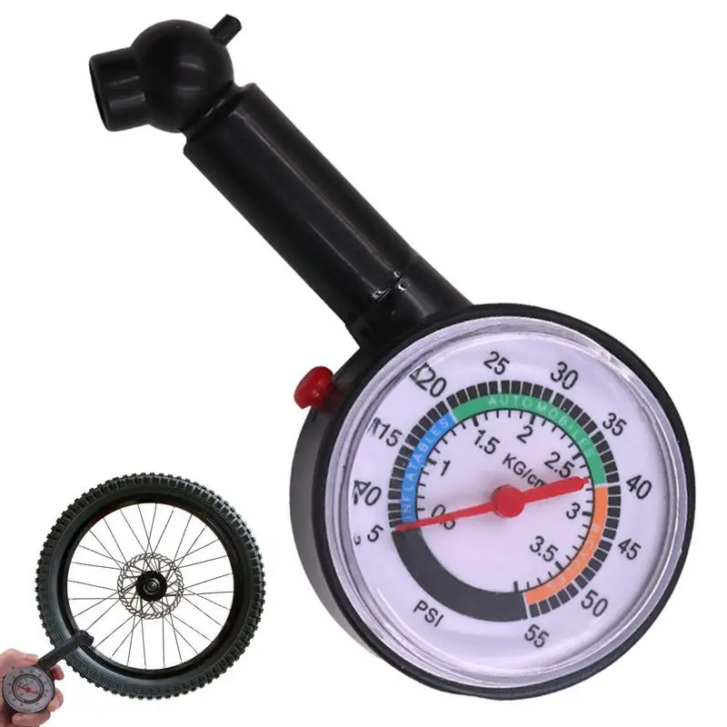 

High Accuracy Tire Pressure Gauge Black High Precision Car Motor Bike Dial Tire Mini Tire Pressure Gauge Meter Measurement tool