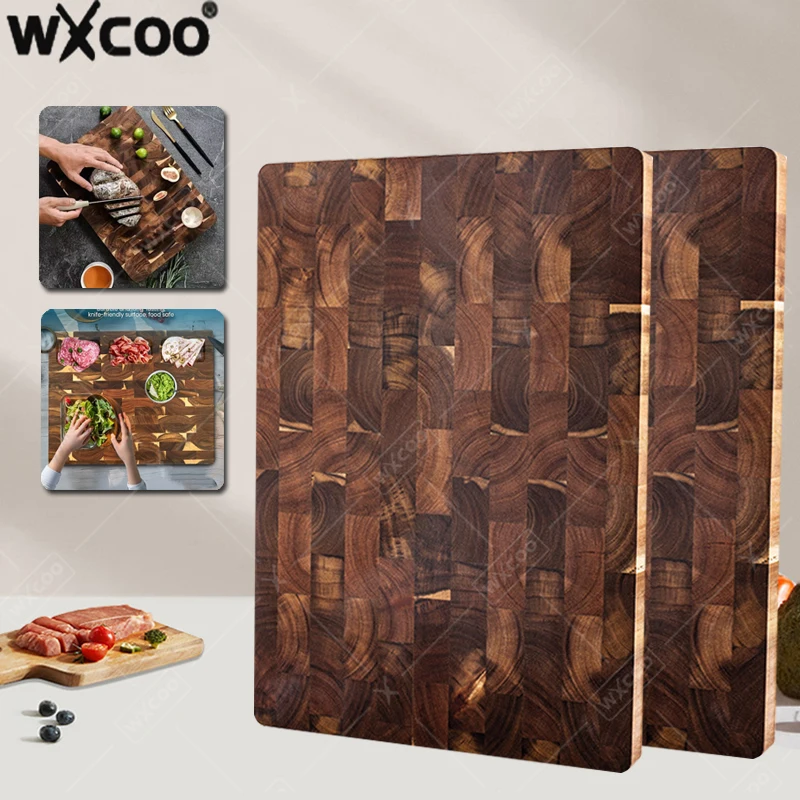 

Thicken Wood Cutting Board Double-sided Kitchen Chopping Boards Bamboo Wood Cutting Board for Cut Meat Vegetable Cooking Tools
