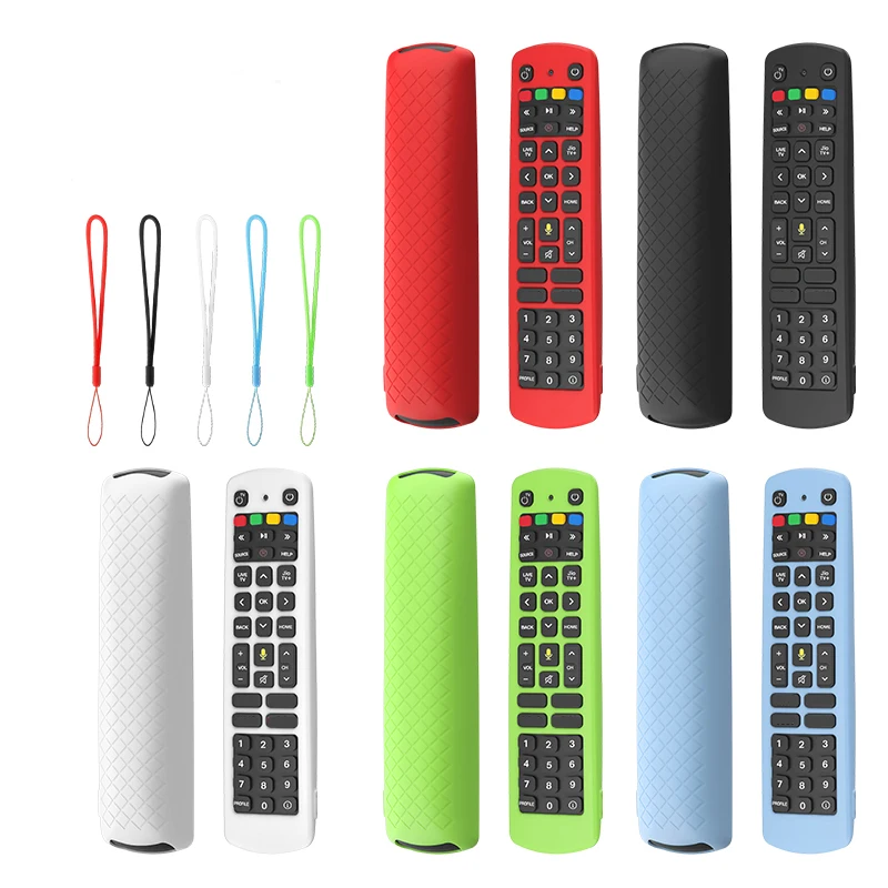 

Silicone Case Soft Protective Cover for Jio TV Remotes NonSlip Texture Shell Protective Covers