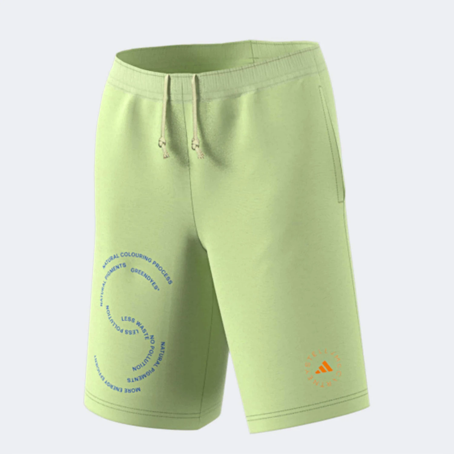 Adidas genuine new women's printed drawstring tied straight leg shorts HT1071