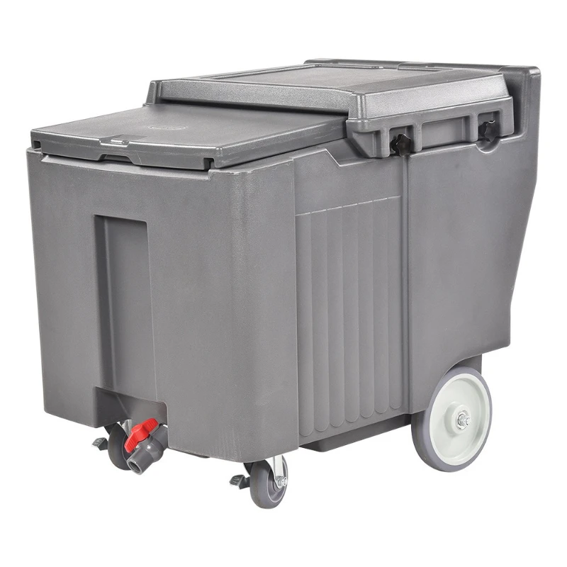 

Mobile ice bucket, large-capacity outdoor mobile ice storage truck