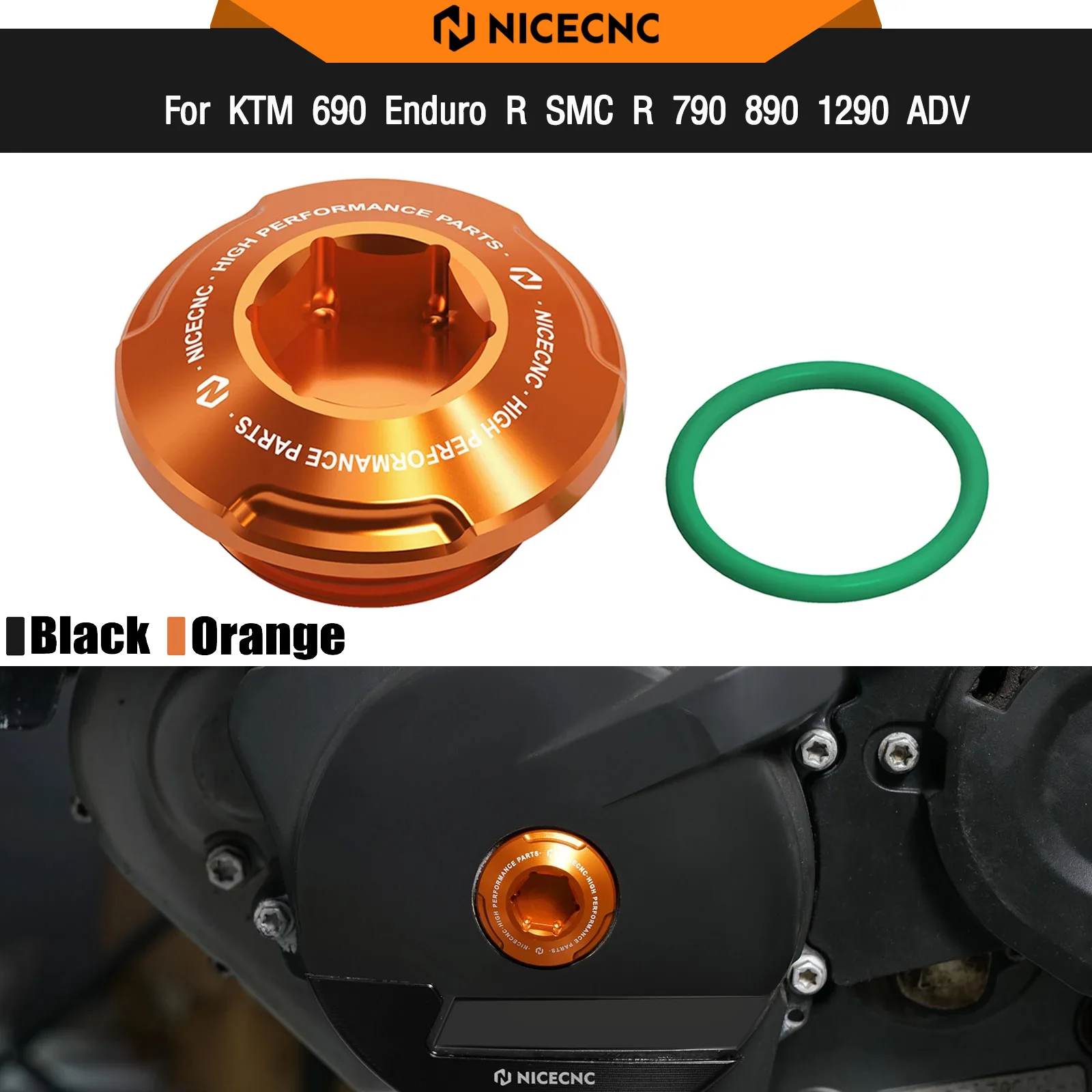 

Engine Ignition Cover Plug For KTM 690 Duke Enduro SMCR Supermoto 790 890 Adventure R 950 990 ADV/S 1290 Super Adventure R S T