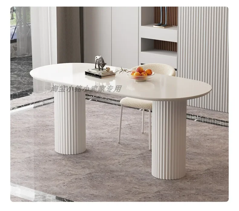 Cream wind table leg bracket Bar support Roman column Island foot bracket Dining table dresser base Glossy cylinder