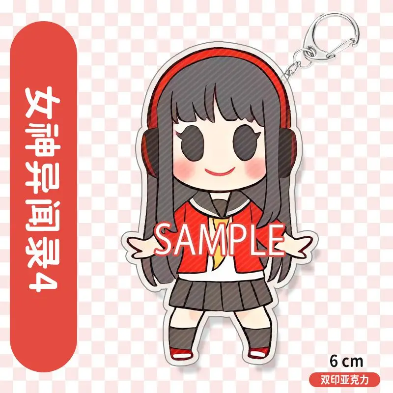 Persona anime figures stand model plate acrylic Plate Desk Decor Standing Desktop decoration kids friends gift toys for fans cos