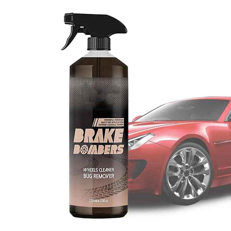 

Powerful Wheel Rim Cleaner Brake Bomber 120ml Removes Brake Dust Oil Dirt for SUV RV Truck Mini Van Truck Sports Car Sedan