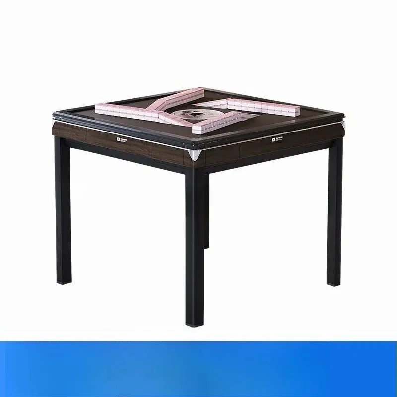 MJ-16 New Ultra-thin Cyclone Roller Coaster Mahjong Machine Automatic Silent Rotor Type Push-free Card Dining Table