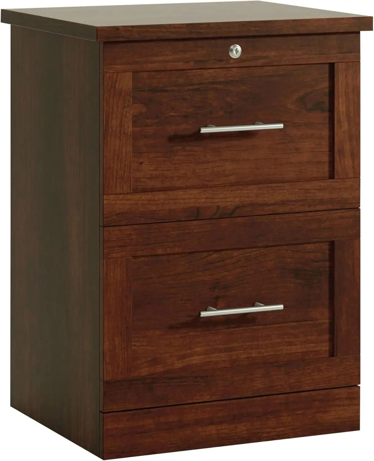 ® 17"D Vertical 2-Drawer File Cabinet, Mulled Cherry