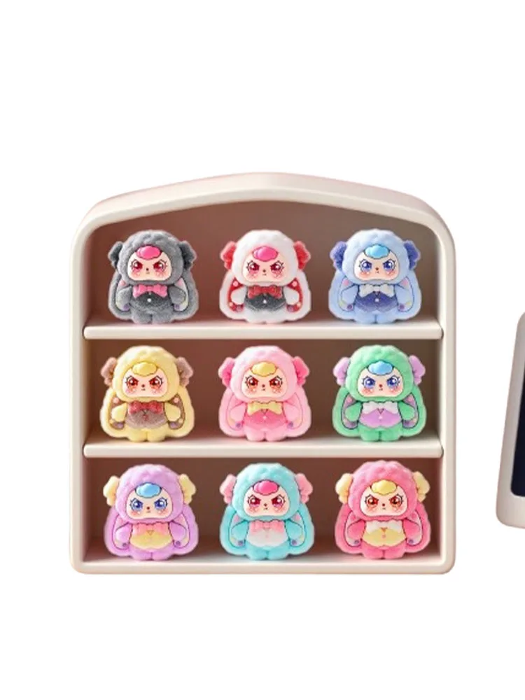 9 قطعة-جديد صغير كارتون الطفل سلسلة ثلاث سنوات لطيف الكرة لعبة مكتب عنصر الزخرفية للاستخدام المكتبي #4