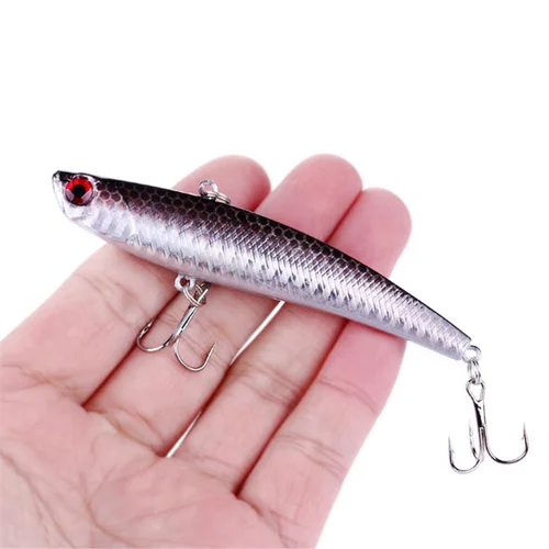 Imagen 2 del producto Señuelos láser VIB de fundición larga, 1 piezas, 9,5 cm, 23g, cebo Isca duro, Wobbler, para Pesca en invierno