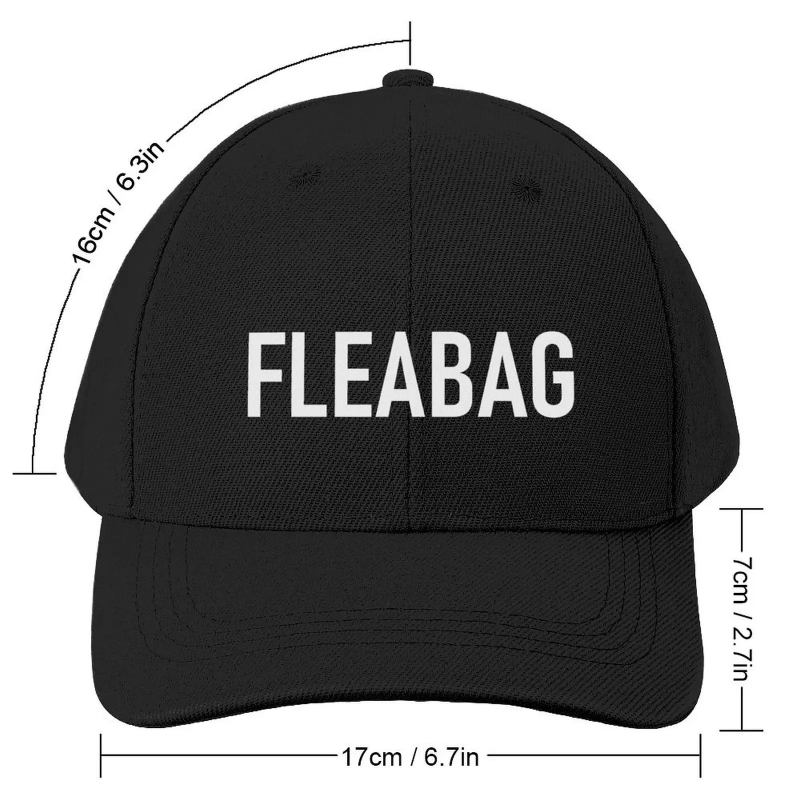 Fleabag قبعة بيسبول قبعة مضحكة قبعة جولف رجل قبعات للنساء والرجال