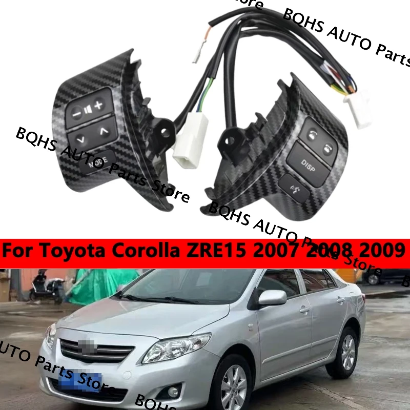 

Новый автомобильный Стайлинг рулевого колеса Bluetooth аудио переключатель управления для Toyota Corolla ZRE15 2007 2008 2009