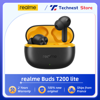 Global Version realme Buds T200 lite Wireless Earphone Dual-micAl Deep Call Noise Cancellation Bluetooth 5.4 Up to 48 Hours