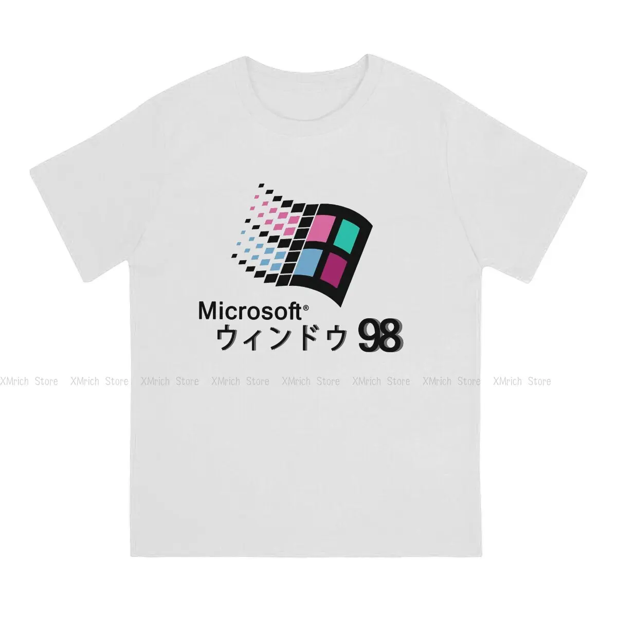 Windows Newest TShirt for Men 98 Vaporwave Round Neck Basic T Shirt Personalize Birthday Gifts OutdoorWear