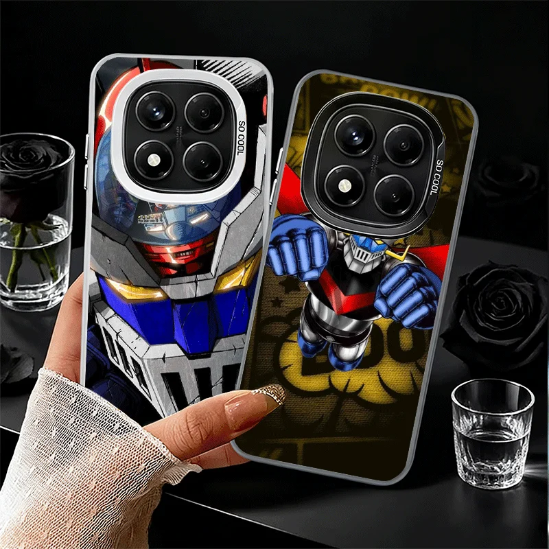 Funda de teléfono M-Mazinger Z Anime a prueba de golpes para Xiaomi Redmi Note 15 14 13 12 Pro Plus 11 11S 11T 5G, Fundas anticaída
