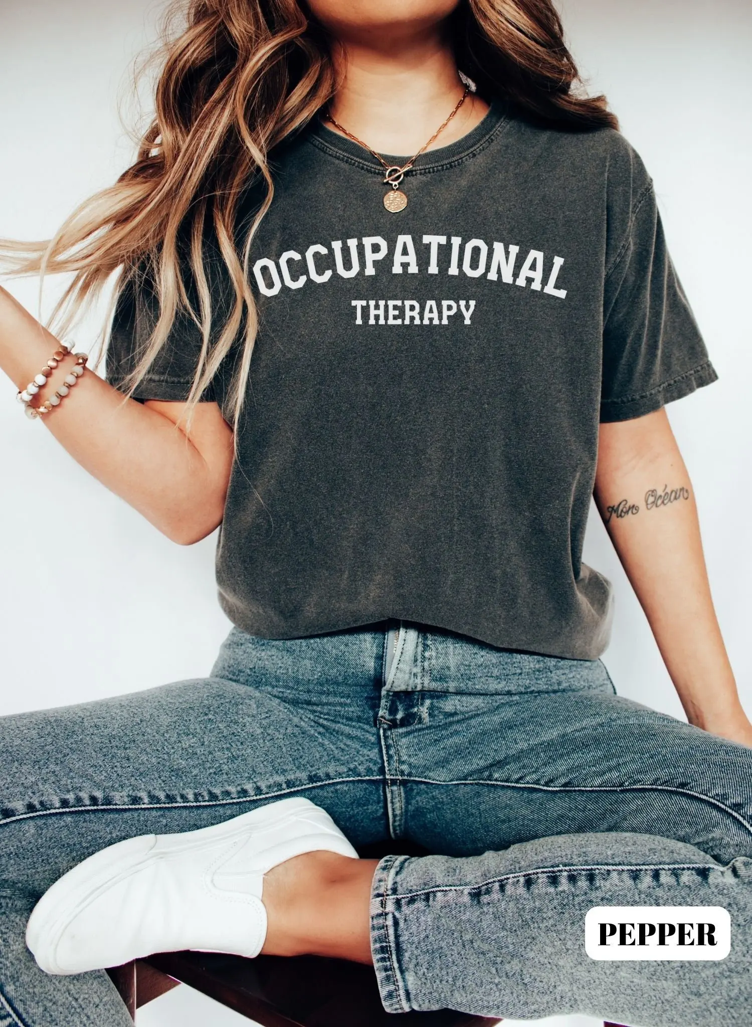 

Comfort Colors Occupational Therapy T Shirt TherapisT OT