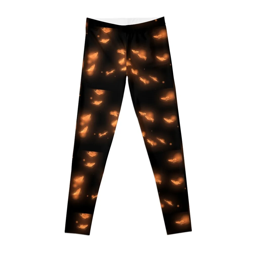 

Umineko No Naku Koro Ni Golden Butterfly Pattern Leggings Legging sexy woman Women's trousers Jogger pants Womens Leggings