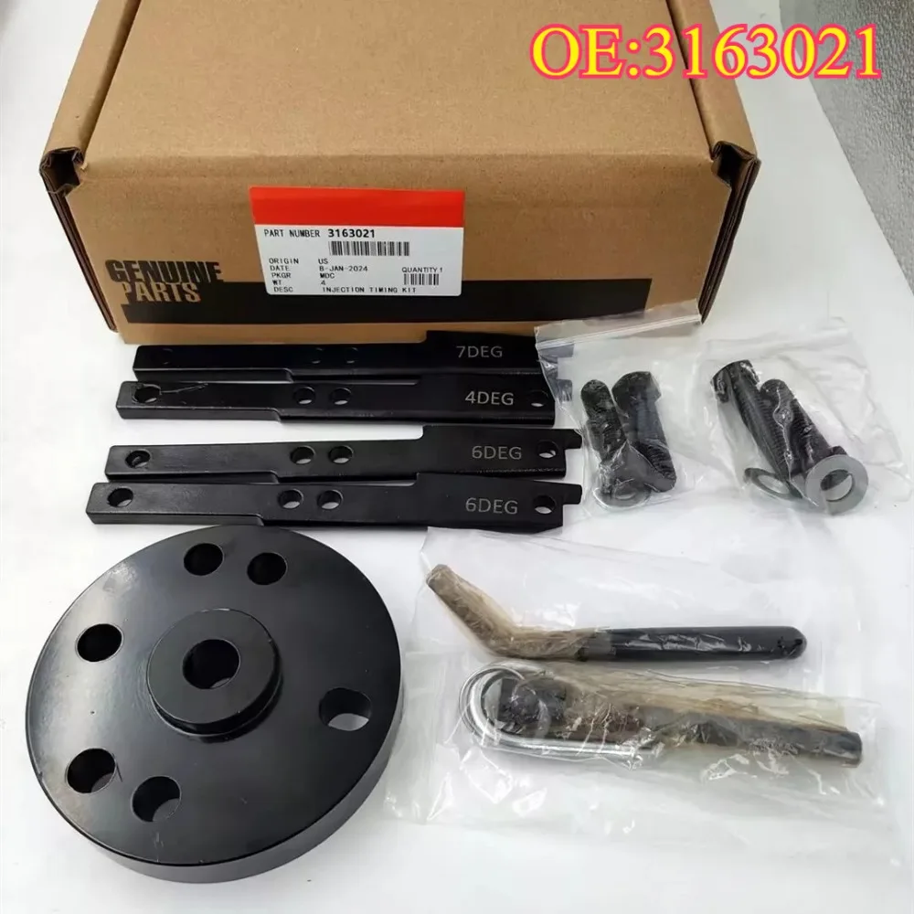 

High quality New For 3163021 Camshaft Timing injector Cam Gear Puller Tool Kit For Cummins ISX QSX Camshaft Tool