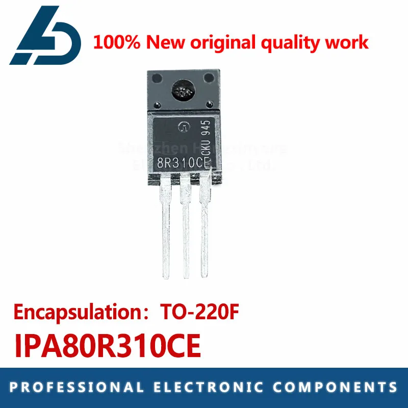 New Original 10PCS/Lot IPA80R310CE 8R310CE  TO-220F  800V Power MOSFET