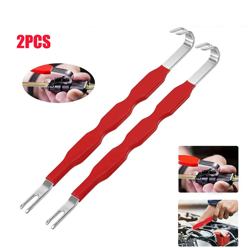 

2PC Portable Automotive Electrical Terminal Connector Separator Removal Tool Universal Remover Puller For Car Repair And Mainte