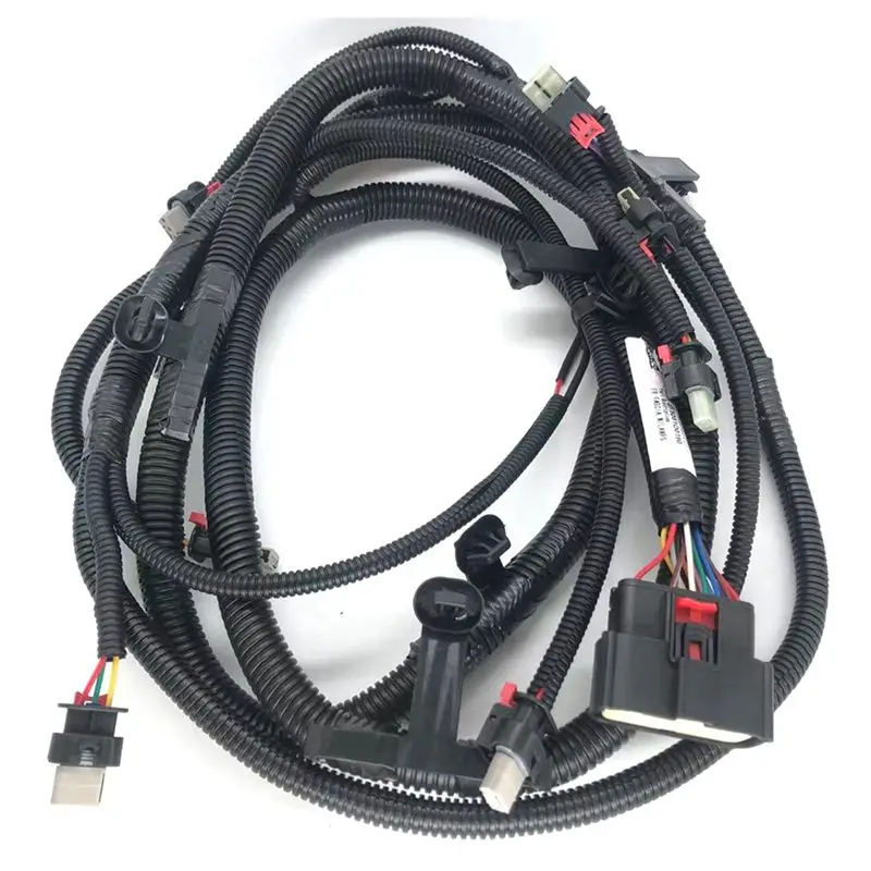 2X Car Front Bumper Reversing Radar Wiring Harness 148904500C Belt Fog Lamp Interface For Tesla Model Y 2021-2023