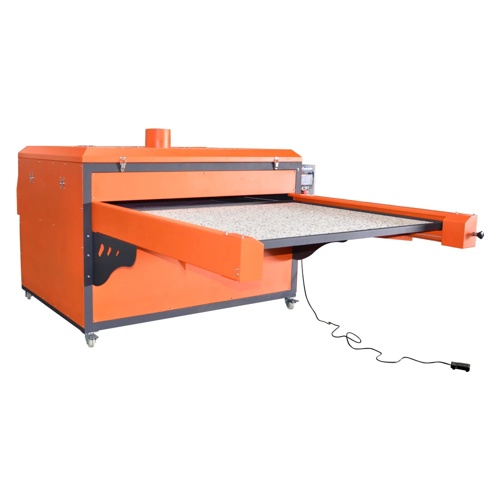 New Factory Price 120*150cm Sublimation Heat Transfer Printing Machine for Scarf T-shirt Window Curtains