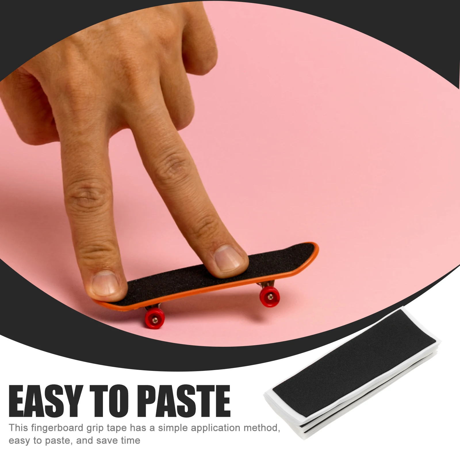 Nastro adesivo per tastiera da 10 pezzi, adesivo antiscivolo, materiale in schiuma, forte adesione, resistente all'usura, ideale per mod mini skateboard