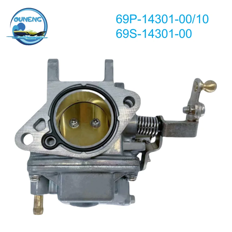 

OUNENG Brand NEW Boat Outboard Motor Carburetor Carb Assy 69P-14301-00/10 69S-14301-00 25HP 30HP 2Stroke Yaha Ma Outboard Engine