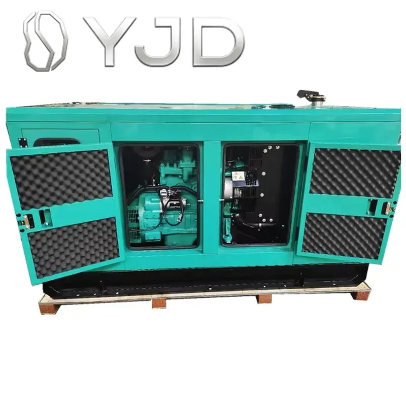 YJD 20kw 25kva Diesel Generator 4B3.9-G11 Engine 60hz Silent Type Auto Start Remote Start Open Frame